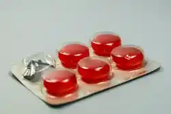 Throat lozenges contain a small percentage of antiseptic in them