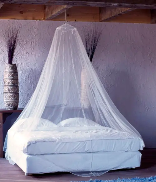 Mosquito nets can be used to prevent malaria