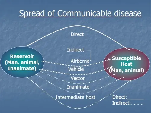How communicable disease spread