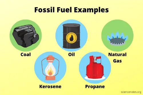 Types of fossil fuels