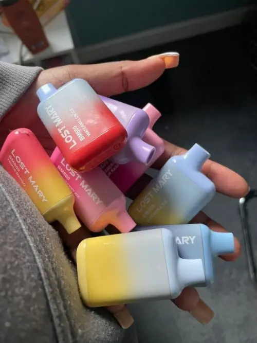 A selection of vapes