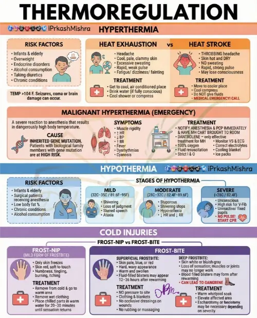 Hot and cold temperatures