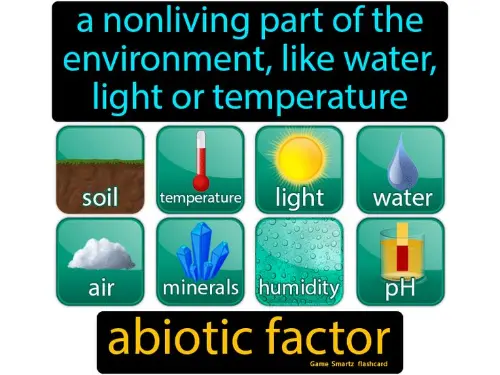 Abiotic factors