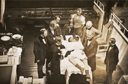 Victorian surgery with antisepsis